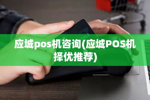 应城pos机咨询(应城POS机择优推荐)