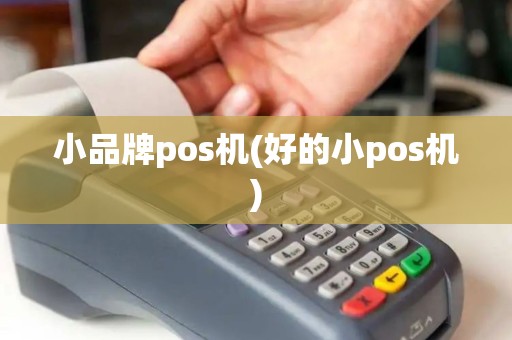 小品牌pos机(好的小pos机) 小品牌pos机(好的小pos机)