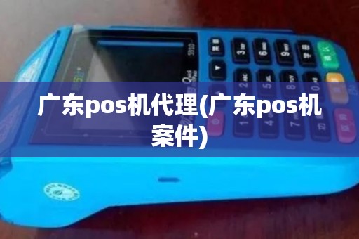 广东pos机代理(广东pos机案件)