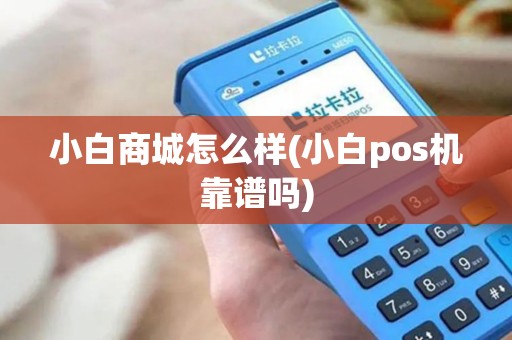 小白商城怎么样(小白pos机靠谱吗)