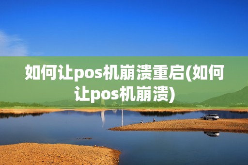 如何让pos机崩溃重启(如何让pos机崩溃)