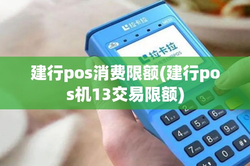 建行pos消费限额(建行pos机13交易限额)