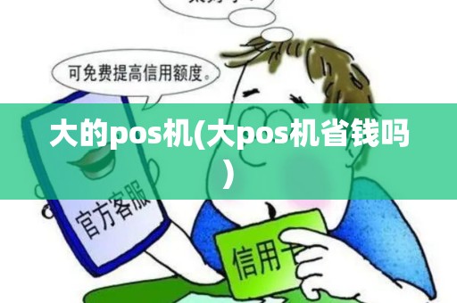 大的pos机(大pos机省钱吗)