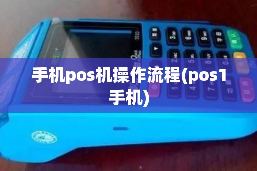 手机pos机操作流程(pos1手机)