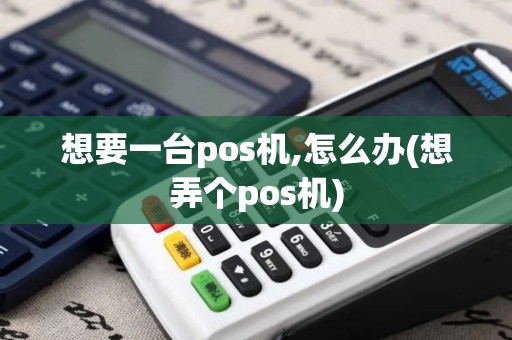 想要一台pos机,怎么办(想弄个pos机)
