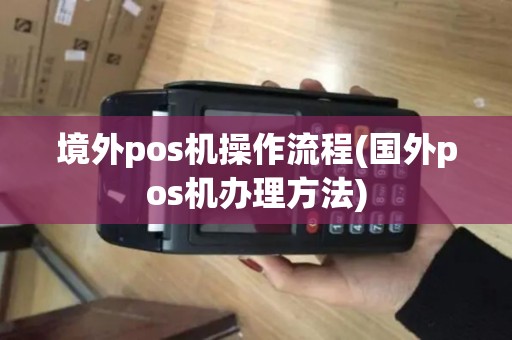 境外pos机操作流程(国外pos机办理方法)