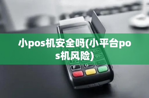 小pos机安全吗(小平台pos机风险)