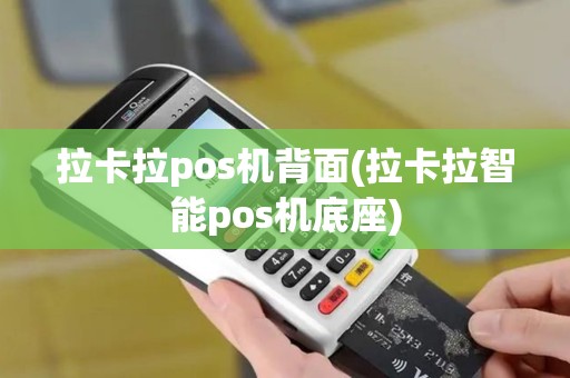 拉卡拉pos机背面(拉卡拉智能pos机底座)