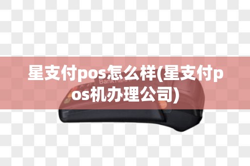 星支付pos怎么样(星支付pos机办理公司)
