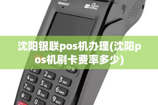 沈阳银联pos机办理(沈阳pos机刷卡费率多少)