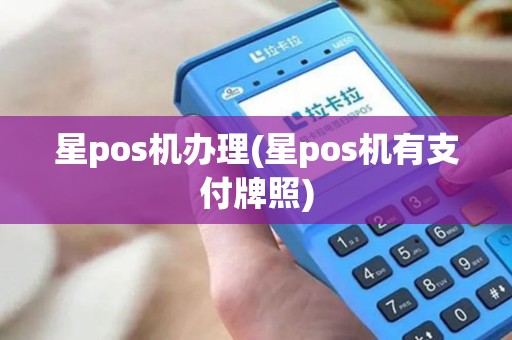 星pos机办理(星pos机有支付牌照)