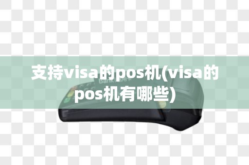 支持visa的pos机(visa的pos机有哪些)