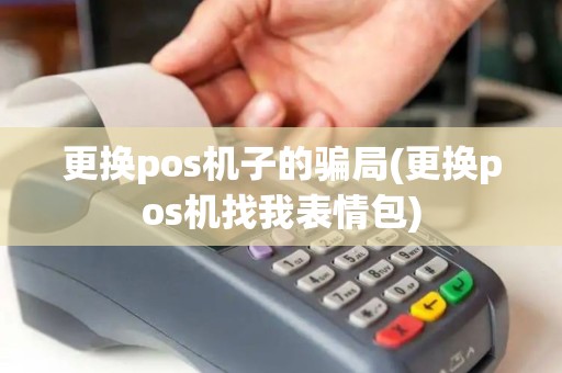 更换pos机子的骗局(更换pos机找我表情包)