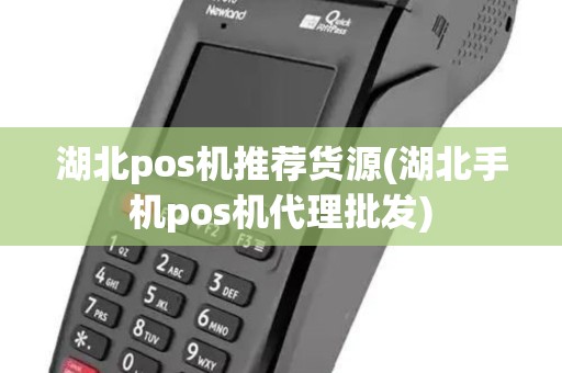 湖北pos机推荐货源(湖北手机pos机代理批发)
