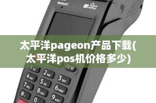 太平洋pageon产品下载(太平洋pos机价格多少)