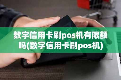 数字信用卡刷pos机有限额吗(数字信用卡刷pos机)