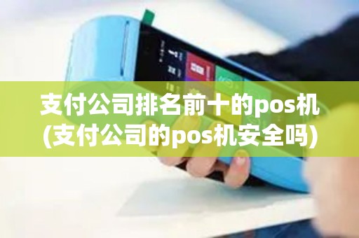 支付公司排名前十的pos机(支付公司的pos机安全吗)