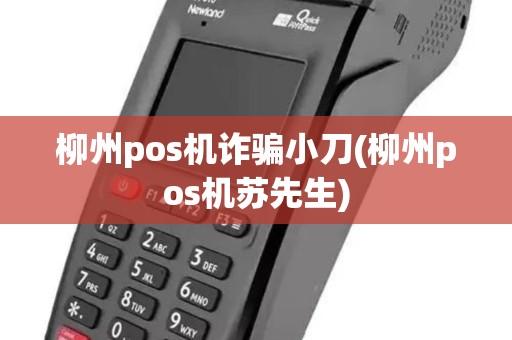 柳州pos机诈骗小刀(柳州pos机苏先生)