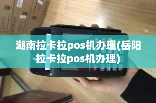 湖南拉卡拉pos机办理(岳阳拉卡拉pos机办理)