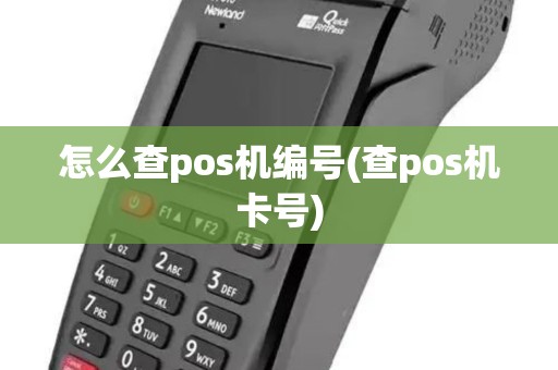 怎么查pos机编号(查pos机卡号) 怎么查pos机编号(查pos机卡号)