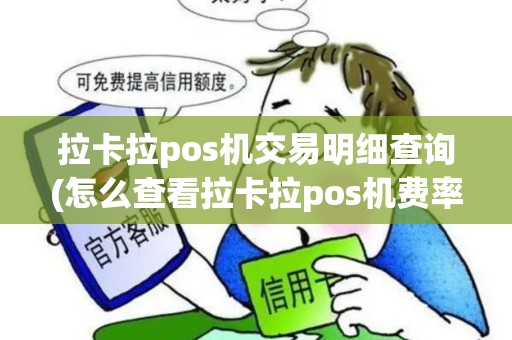 拉卡拉pos机交易明细查询(怎么查看拉卡拉pos机费率)
