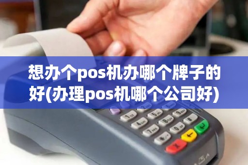 想办个pos机办哪个牌子的好(办理pos机哪个公司好) 想办个pos机办哪个牌子的好(办理pos机哪个公司好)