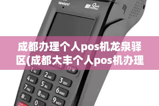 成都办理个人pos机龙泉驿区(成都大丰个人pos机办理)