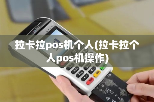 拉卡拉pos机个人(拉卡拉个人pos机操作)