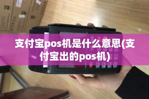 支付宝pos机是什么意思(支付宝出的pos机)