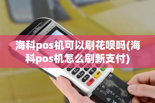 海科pos机可以刷花呗吗(海科pos机怎么刷新支付)