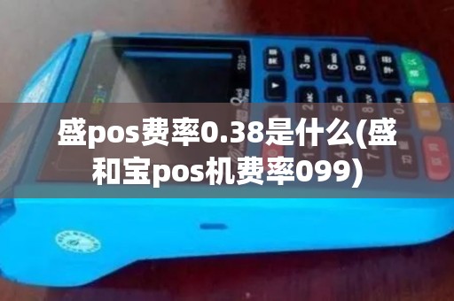 盛pos费率0.38是什么(盛和宝pos机费率099)