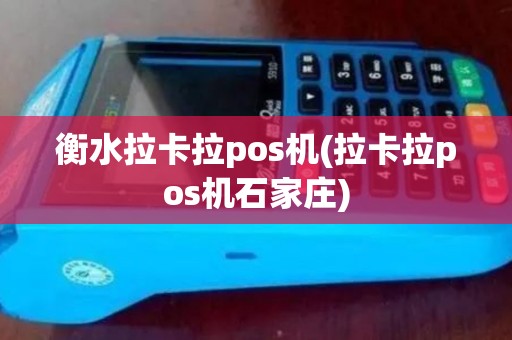 衡水拉卡拉pos机(拉卡拉pos机石家庄)