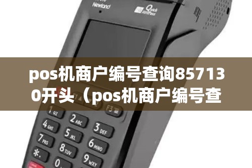 pos机商户编号查询857130开头（pos机商户编号查询）