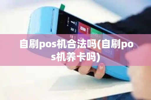 自刷pos机合法吗(自刷pos机养卡吗)