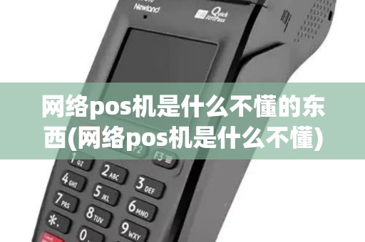 网络pos机是什么不懂的东西(网络pos机是什么不懂)