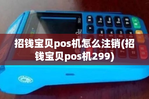 招钱宝贝pos机怎么注销(招钱宝贝pos机299)