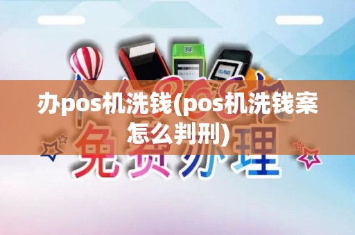 办pos机洗钱(pos机洗钱案怎么判刑)