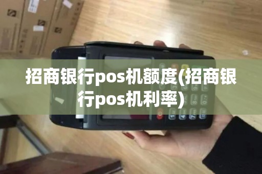 招商银行pos机额度(招商银行pos机利率)