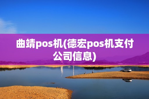 曲靖pos机(德宏pos机支付公司信息)
