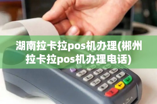 湖南拉卡拉pos机办理(郴州拉卡拉pos机办理电话)