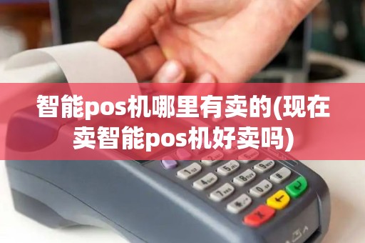 智能pos机哪里有卖的(现在卖智能pos机好卖吗)