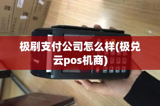 极刷支付公司怎么样(极兑云pos机商)