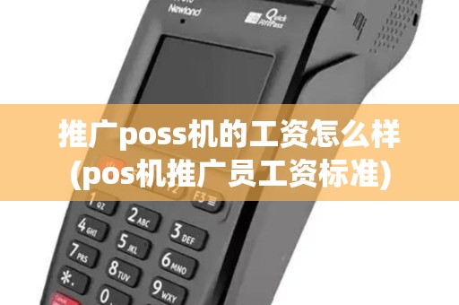 推广poss机的工资怎么样(pos机推广员工资标准)