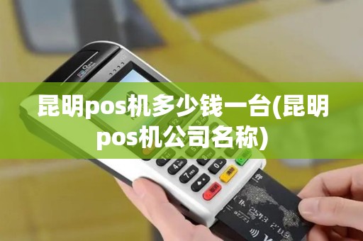 昆明pos机多少钱一台(昆明pos机公司名称)