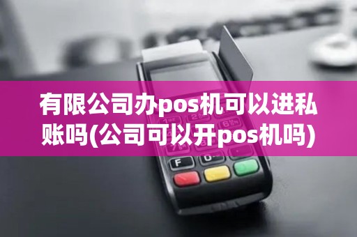 有限公司办pos机可以进私账吗(公司可以开pos机吗)