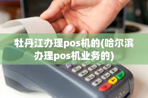 牡丹江办理pos机的(哈尔滨办理pos机业务的)