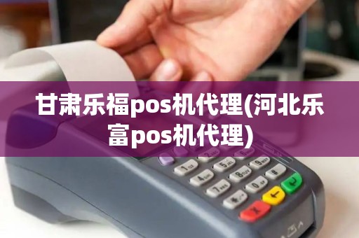 甘肃乐福pos机代理(河北乐富pos机代理)