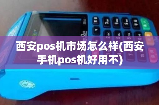 西安pos机市场怎么样(西安手机pos机好用不)