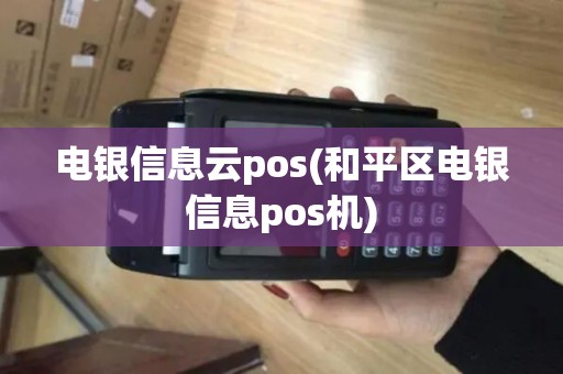 电银信息云pos(和平区电银信息pos机)