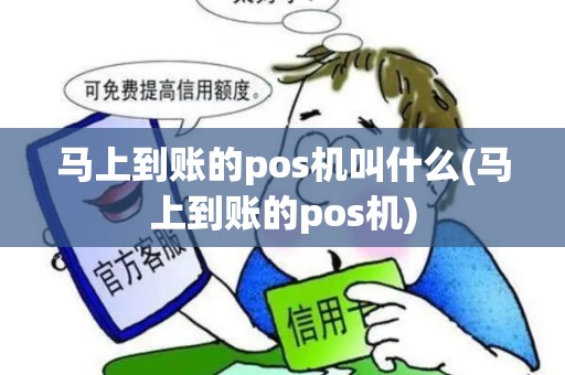 马上到账的pos机叫什么(马上到账的pos机)